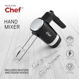 300W 5-Speed Electric Hand Mixer with Storage Base, Black D5J5 - product image 5