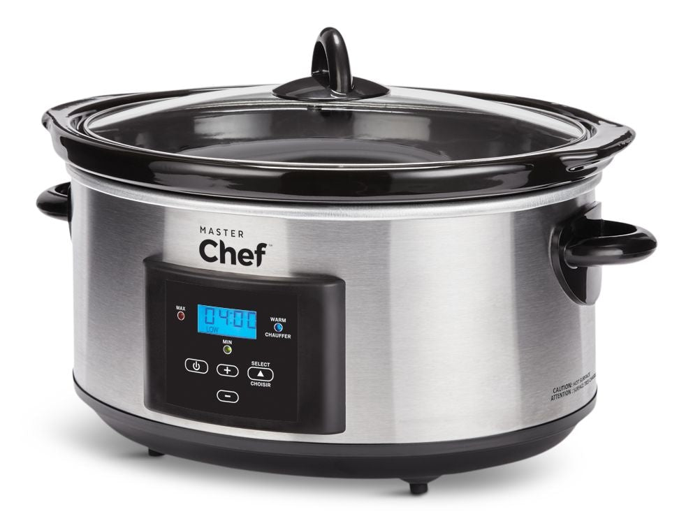 Digital Programmable Slow Cooker, Stainless Steel, 6qt S3S7 - product image 1