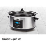 Digital Programmable Slow Cooker, Stainless Steel, 6qt S3S7 - product image 4