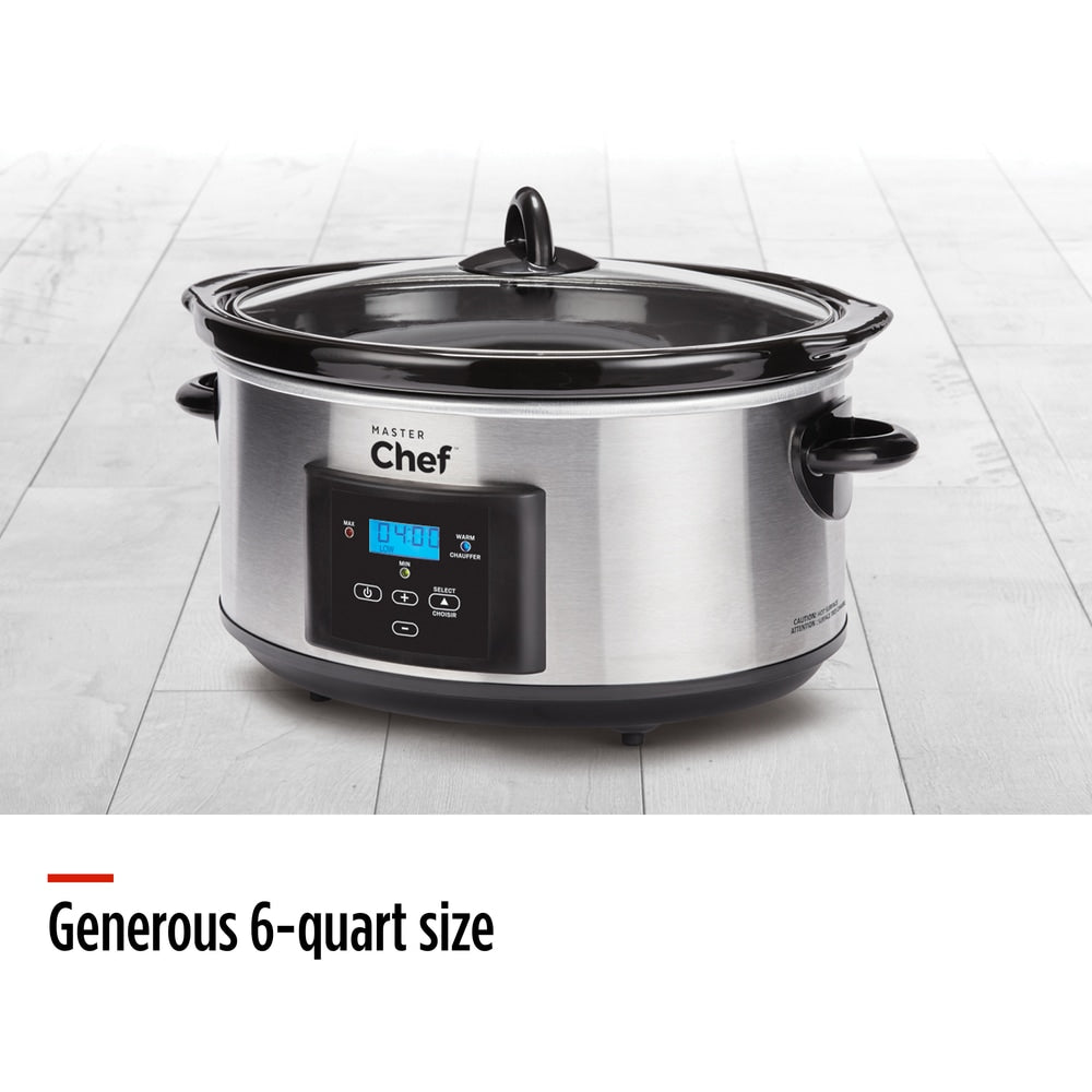 Digital Programmable Slow Cooker, Stainless Steel, 6qt S3S7 - product image 4