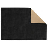 Faux Leather Reversible Placemats, Multi-Coloured, 12-in x 18-in, 4-pk H8T4 - product image 1