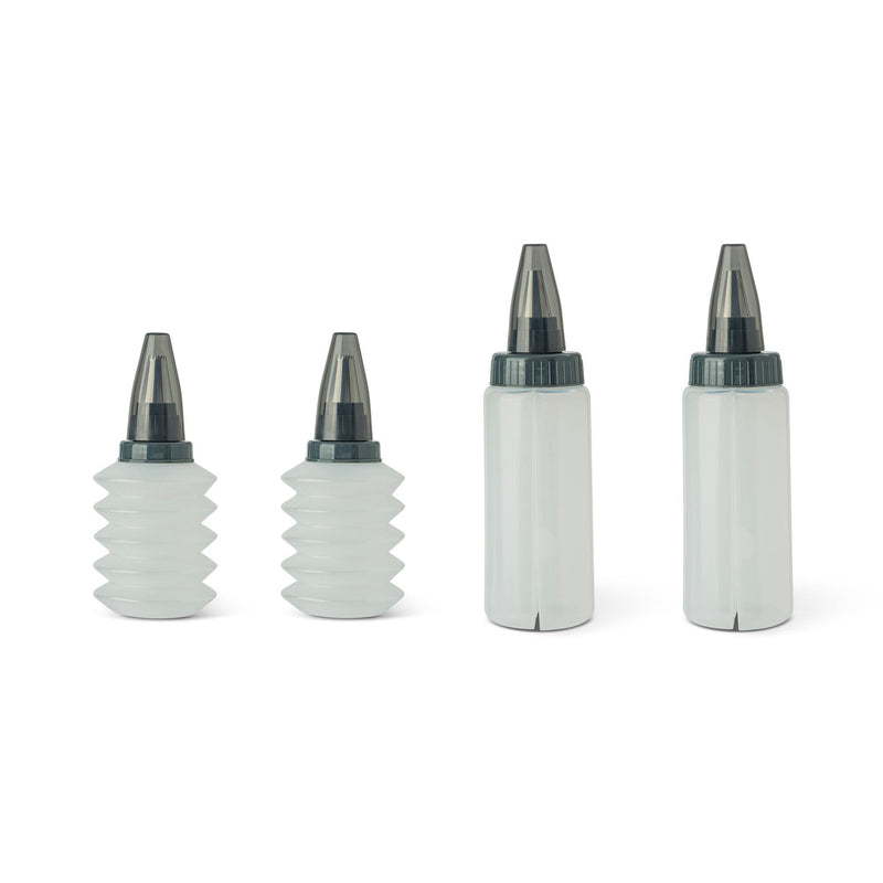 Icing Bottle Set with 4 Different Tips, 4-pc R8N0