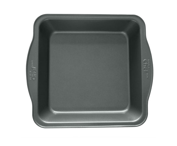 Square Cake Pan, Non-Stick, 8-in S8H3