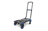 2-in-1 Folding Hand Truck, 300-lb, Black/Blue X6R1 - product image 1