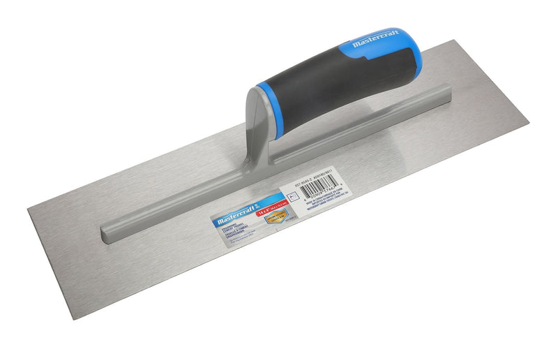 Ergonomic Steel Cement Trowel For Masonry & Concrete Work, 4 x 14-in U5E3