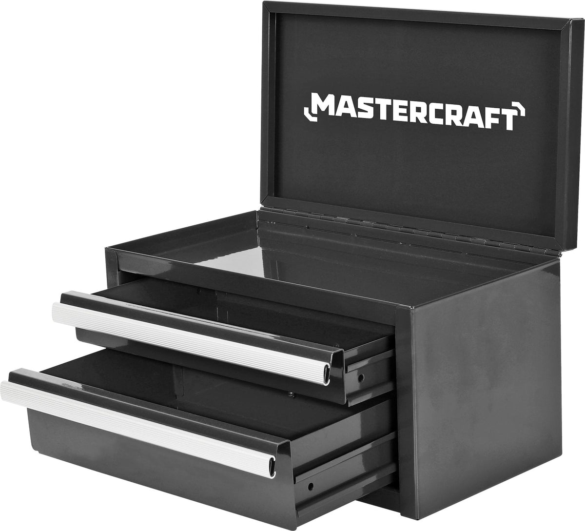 Mini Toolbox with 2 Drawers, Black B6I2 - product image 1