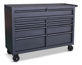 Rolling Tool Storage Cabinet with 9 Drawers, Black, 52-in M3W7 - product image 1