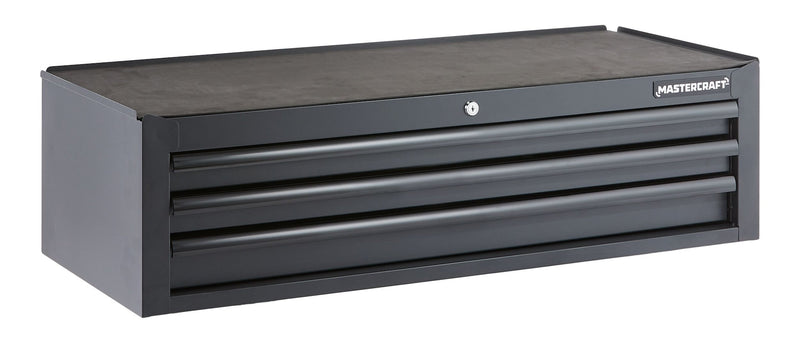 Tool Storage Mid-Chest, 3 Drawer, 41-in, Black B6T5
