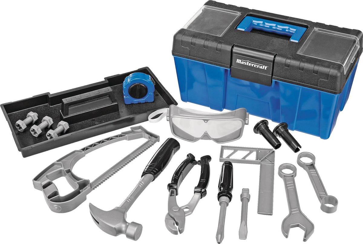 Toy Tool Box withAccessories For Kids, 18 pc, Age 1+ V9Y9 - product image 1