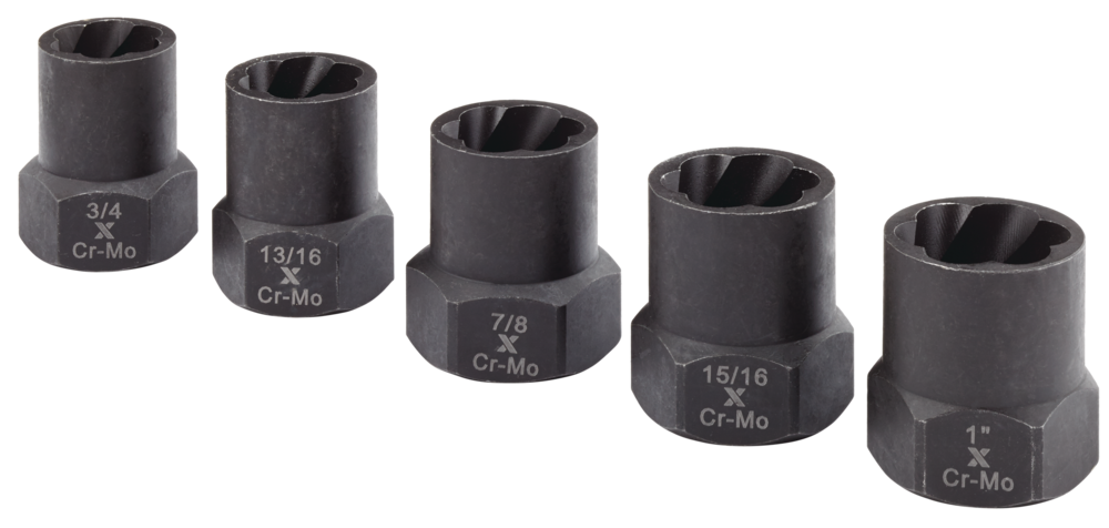 1/2-in Drive Impact Bolt & Nut Remover Set, 5-pc V9H2 - product image 2