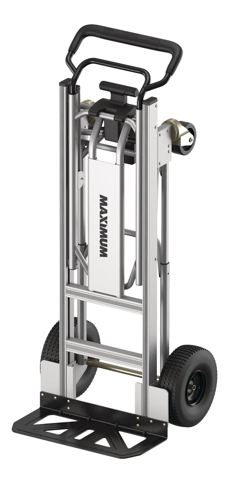 3-in-1 Hybrid Aluminum Hand Truck & Cart, 800 lb & 1000 lb Load Capacity, No Assembly Required P4J3