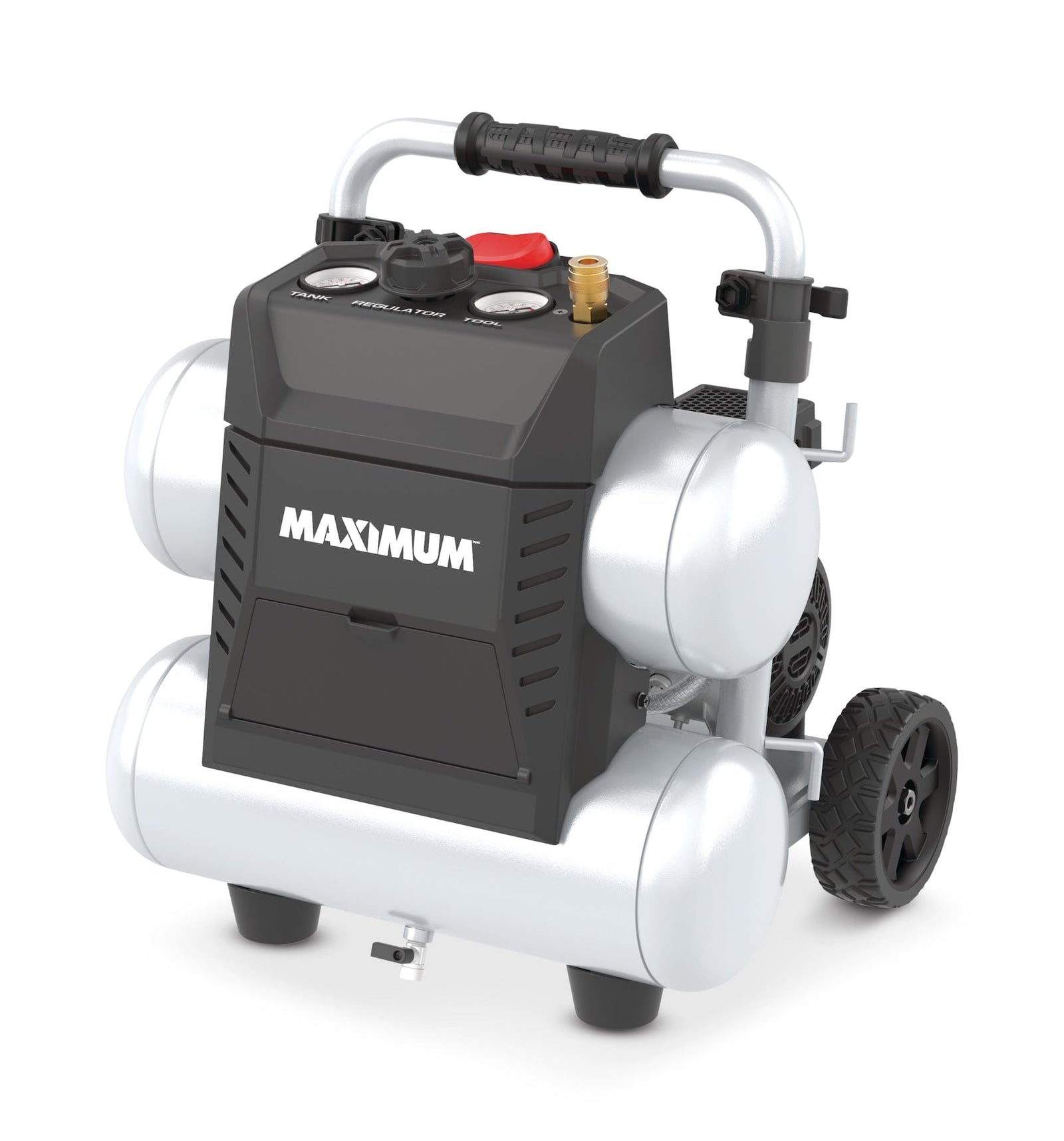 4.5-Gallon Quiet Air Compressor, 150 PSI, 1.3 HP A1J2 - product image 4