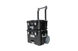 Brix Modular Portable Toolbox/Tool Storage System with Wheels, IP65, 23-in x 19-in x 33-in, 3-pc Q4F1 - product image 4