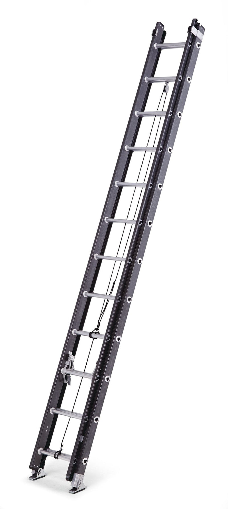 Grade 1 Fiberglass Extension Ladder, 250-lb, 24-ft Q7M6