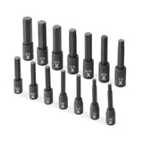Hex Impact Socket & Bit Socket Set, 14-pc, SAE/Metric M9X7 - product image 2