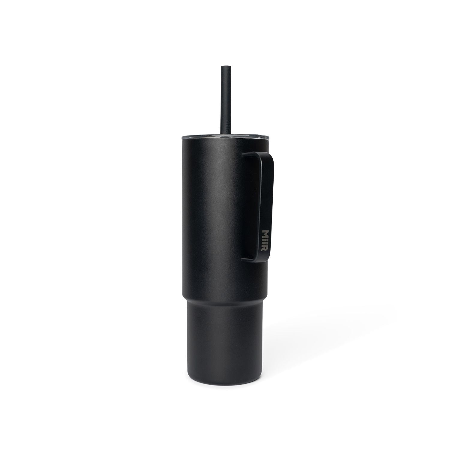 Stainless Steel Insulated All Day Straw Cup with Handle, Black, 32-oz N6A2 - product image 1