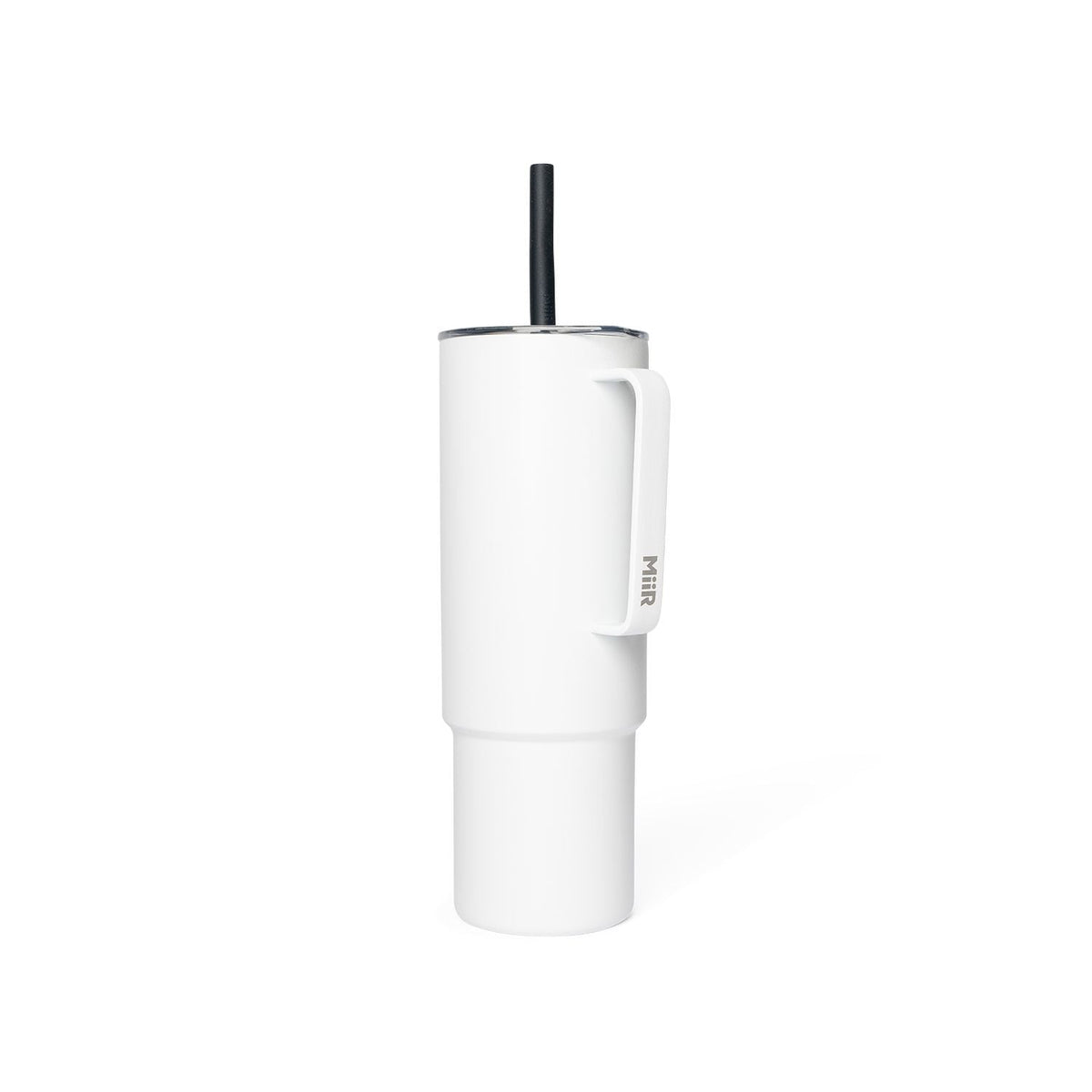 Stainless Steel Insulated All Day Straw Cup with Handle, White, 32-oz Q3T1 - product image 1
