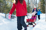 Industries Express Kids' Convertible Wooden Wagon Sleigh/Sled For All Seasons, Ages 3+ J1H7 - product image 4