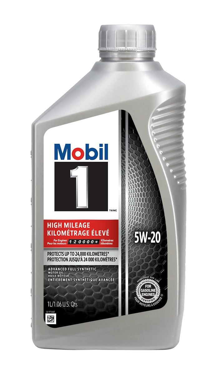 1 High Mileage 5W20 Synthetic Engine/Motor Oil, 1-L N6D7 - product image 1