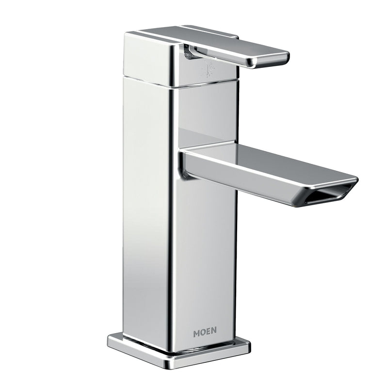 90-Degree 1-Handle Modern Lavatory Faucet, Chrome J2C5