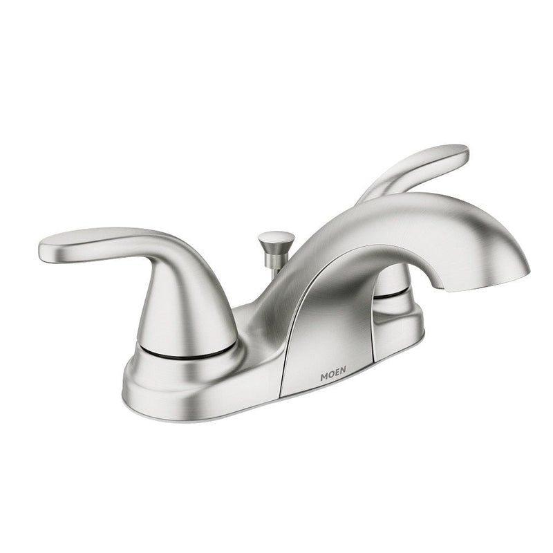 Adler Double Handle Bathroom Faucet, Spot Resist Brushed Nickel A9P1