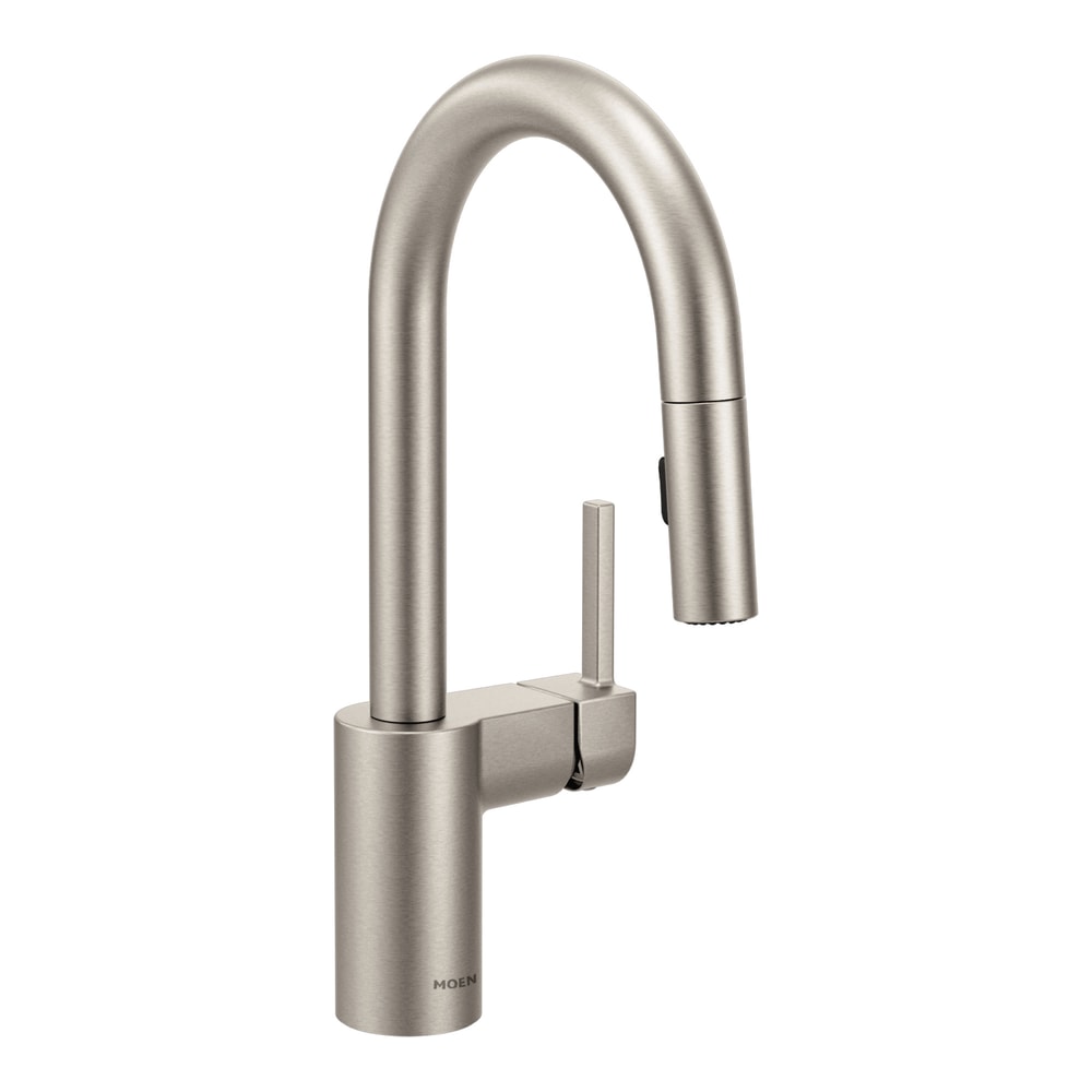 Align Single Handle High Arc Pull Down Sprayer Kitchen Faucet, Stainless Steel E6G1 - product image 2