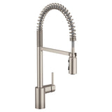 Align Single Handle Pre-Rinse Pull Down Spot-Resist Kitchen Faucet, Stainless Steel Z6Q9 - product image 1