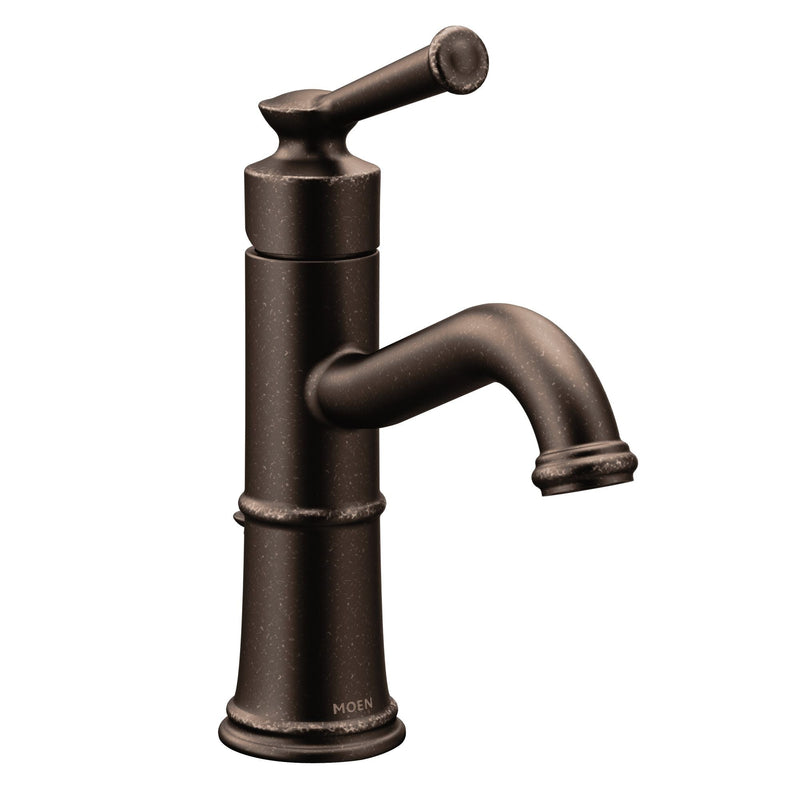 Belfield Single Handle High Arc Single Hole Bathroom Sink Faucet, WaterSense Certified, Oil Rubbed Bronze H7S1