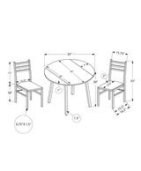 Specialties Dining Set, Taupe, 3-pc S8H6 - product image 3