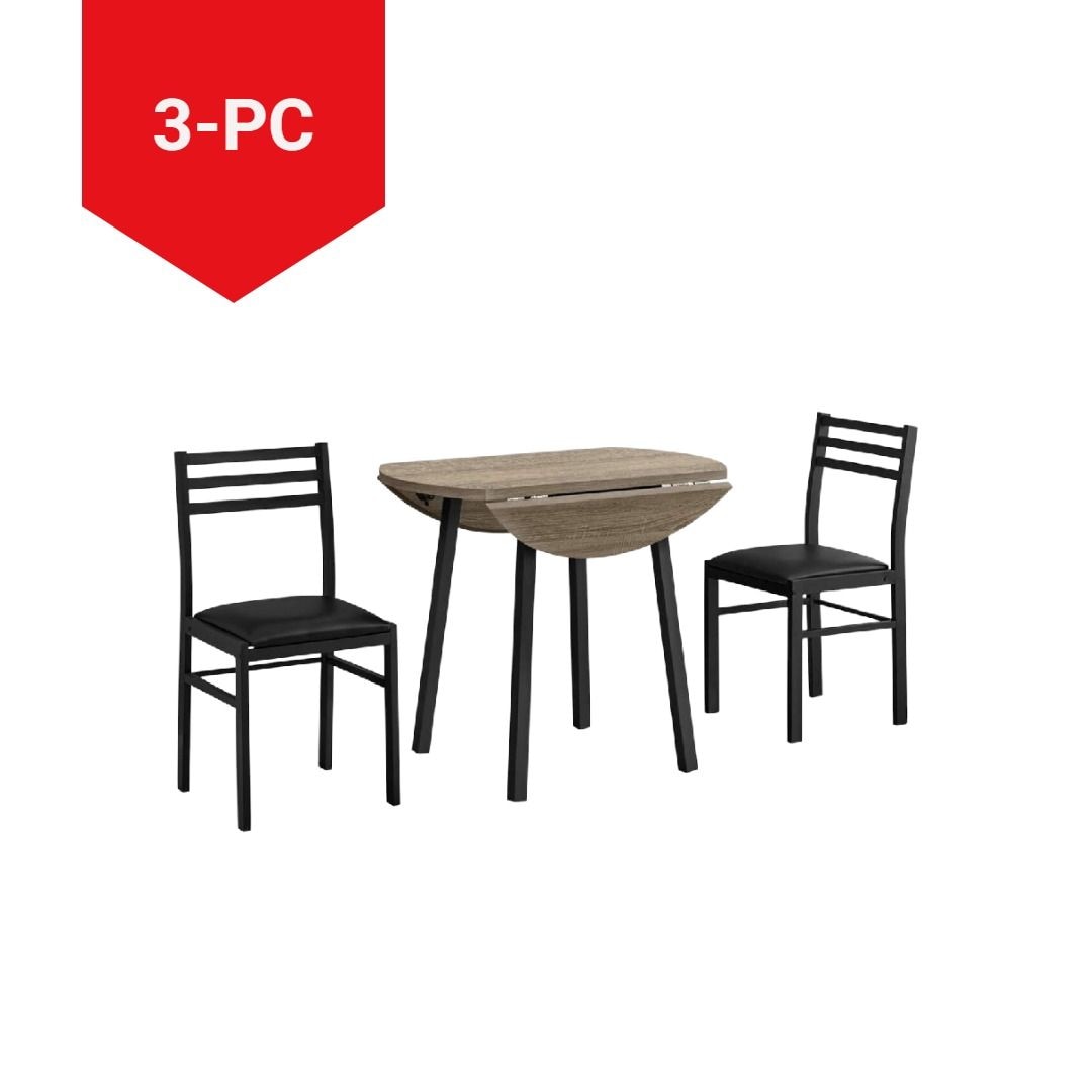 Specialties Dining Set, Taupe, 3-pc S8H6 - product image 4
