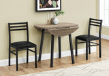 Specialties Dining Set, Taupe, 3-pc S8H6 - product image 6