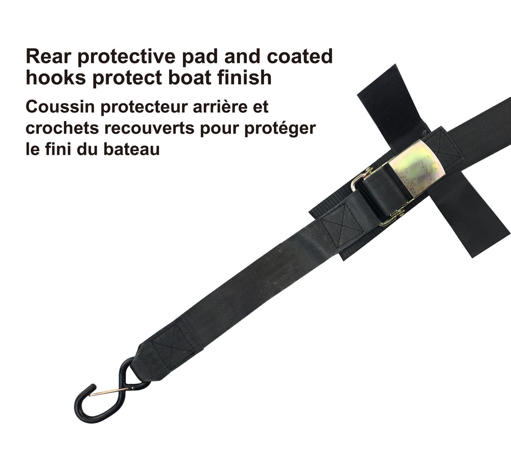 1,000-lb Marine Gunwale Strap, Fully Adjustable, 2-in x 16-ft D4W1 - product image 5