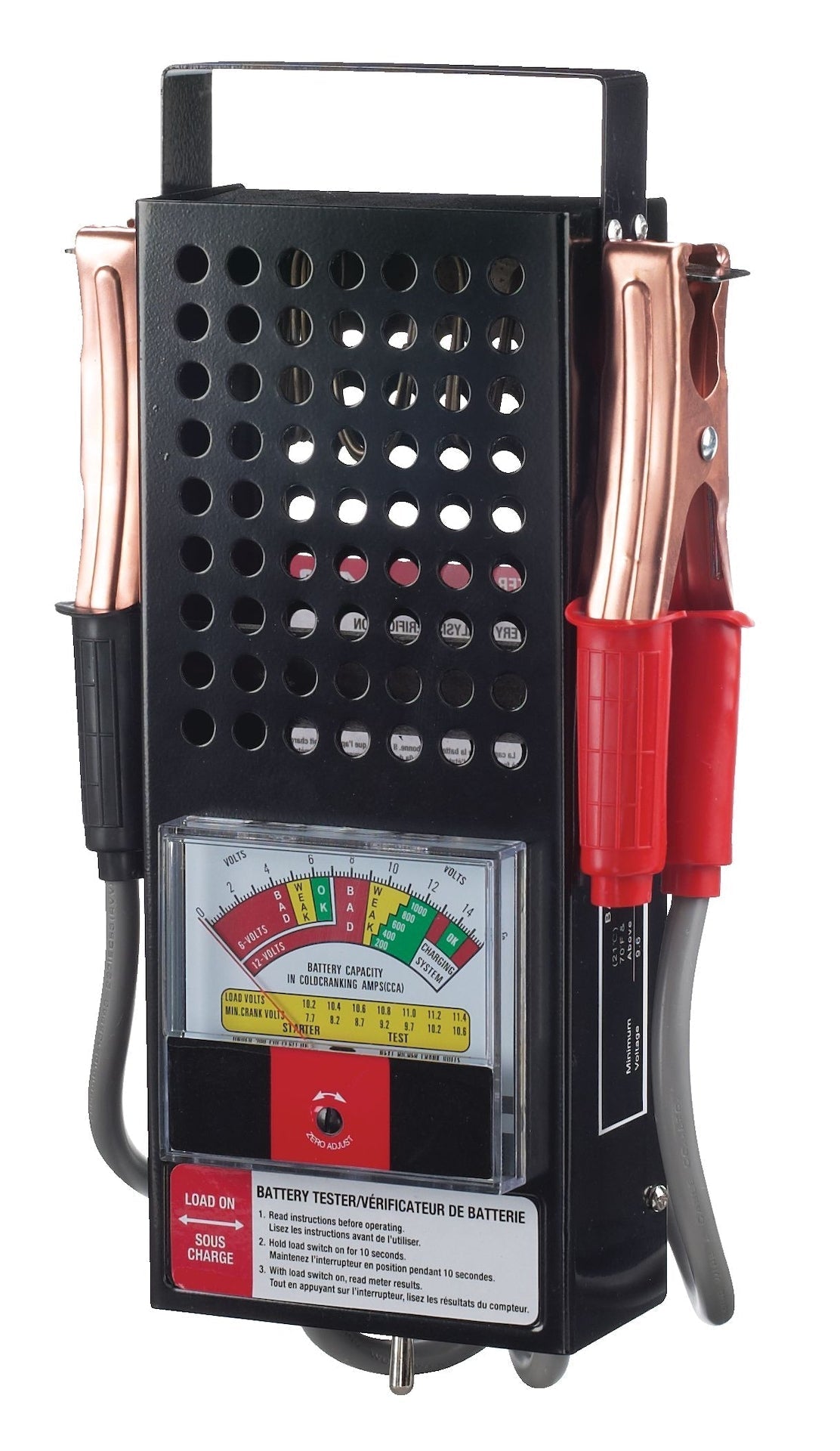 Battery Tester, 100-Amp Load, 6V/12V O4C2 - product image 1