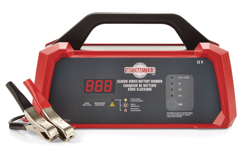 Classic Series Smart Battery Charger/Maintainer, Fully Automatic, 25/10/2-Amp, 12V G9C0