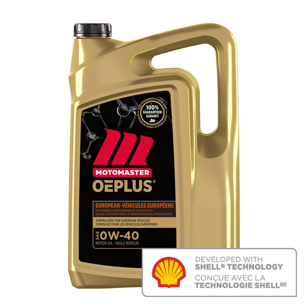 OEPLUS European Premium 0W40 Synthetic Engine/Motor Oil, 5-L T2Y6