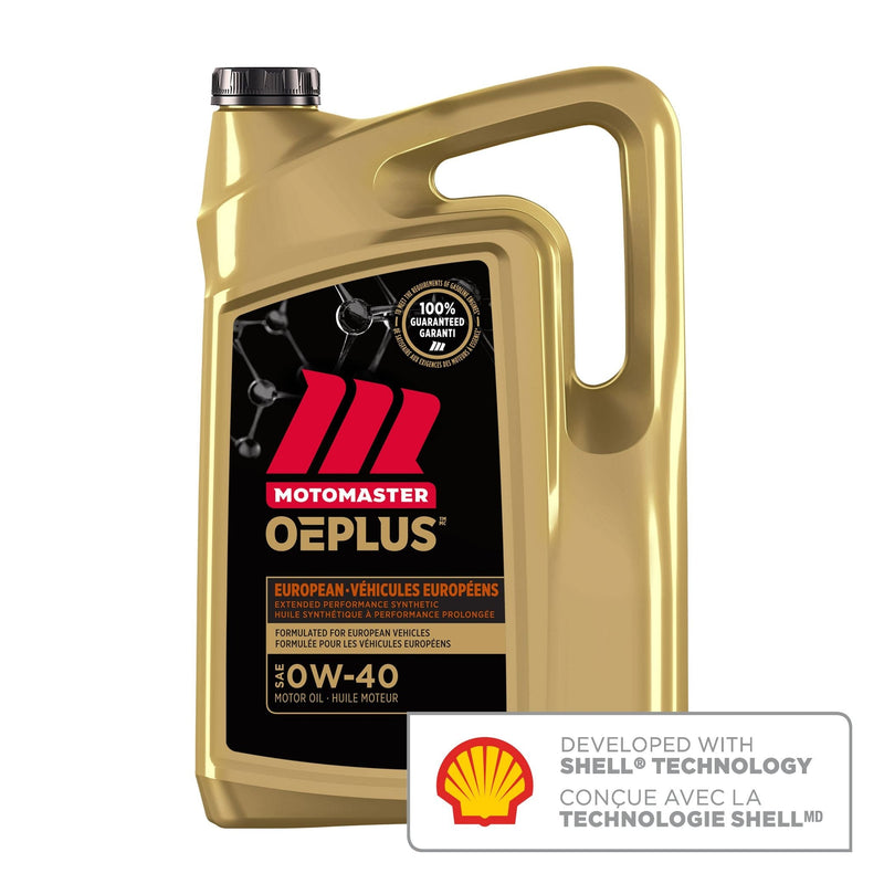 OEPLUS European Premium 0W40 Synthetic Engine/Motor Oil, 5-L T2Y6
