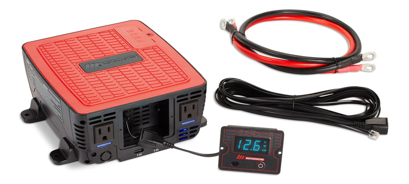 Power Inverter, 1500W, Includes Battery Cables W3S0