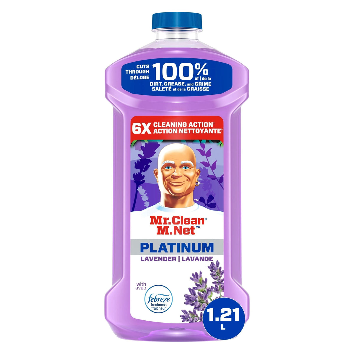 Clean Liquid Disinfectant Cleaner, Various Scents, 1.2-L I9Y6 - product image 1