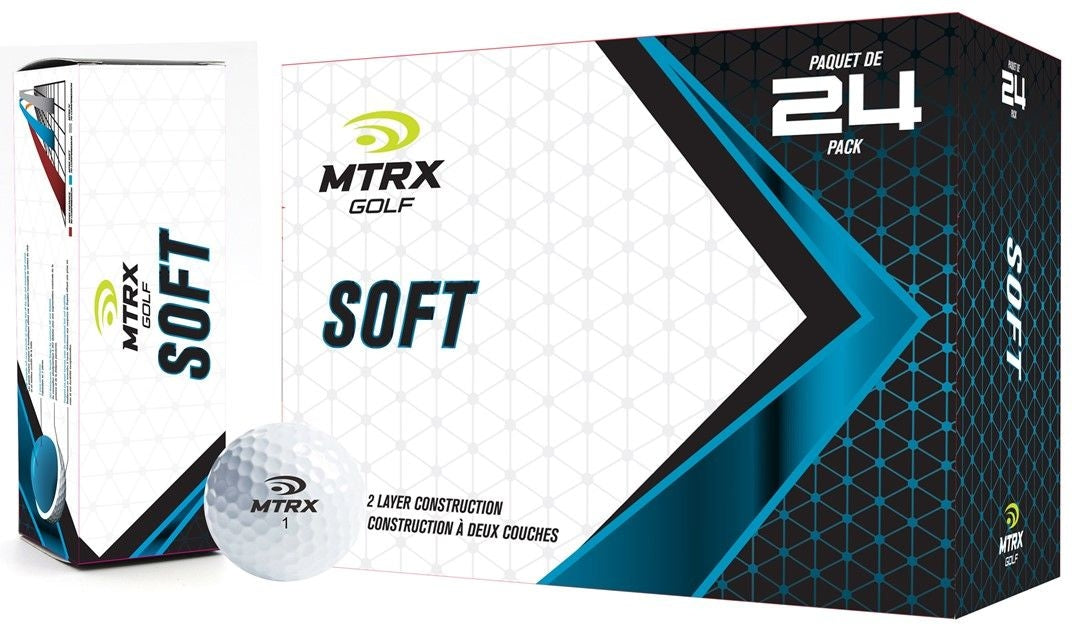Soft Golf Balls, White, 24-pk B2Y2 - product image 1