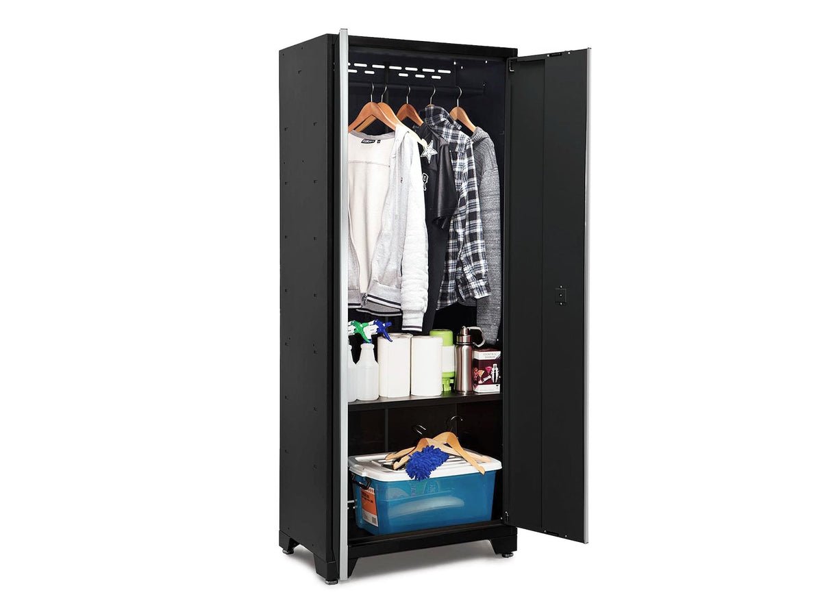 Bold Series 24-Gauge Steel RTA Storage Locker with 3 Shelves, Black, 30-in G9E6 - product image 3