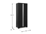 Bold Series 24-Gauge Steel RTA Storage Locker with 3 Shelves, Black, 30-in G9E6 - product image 5