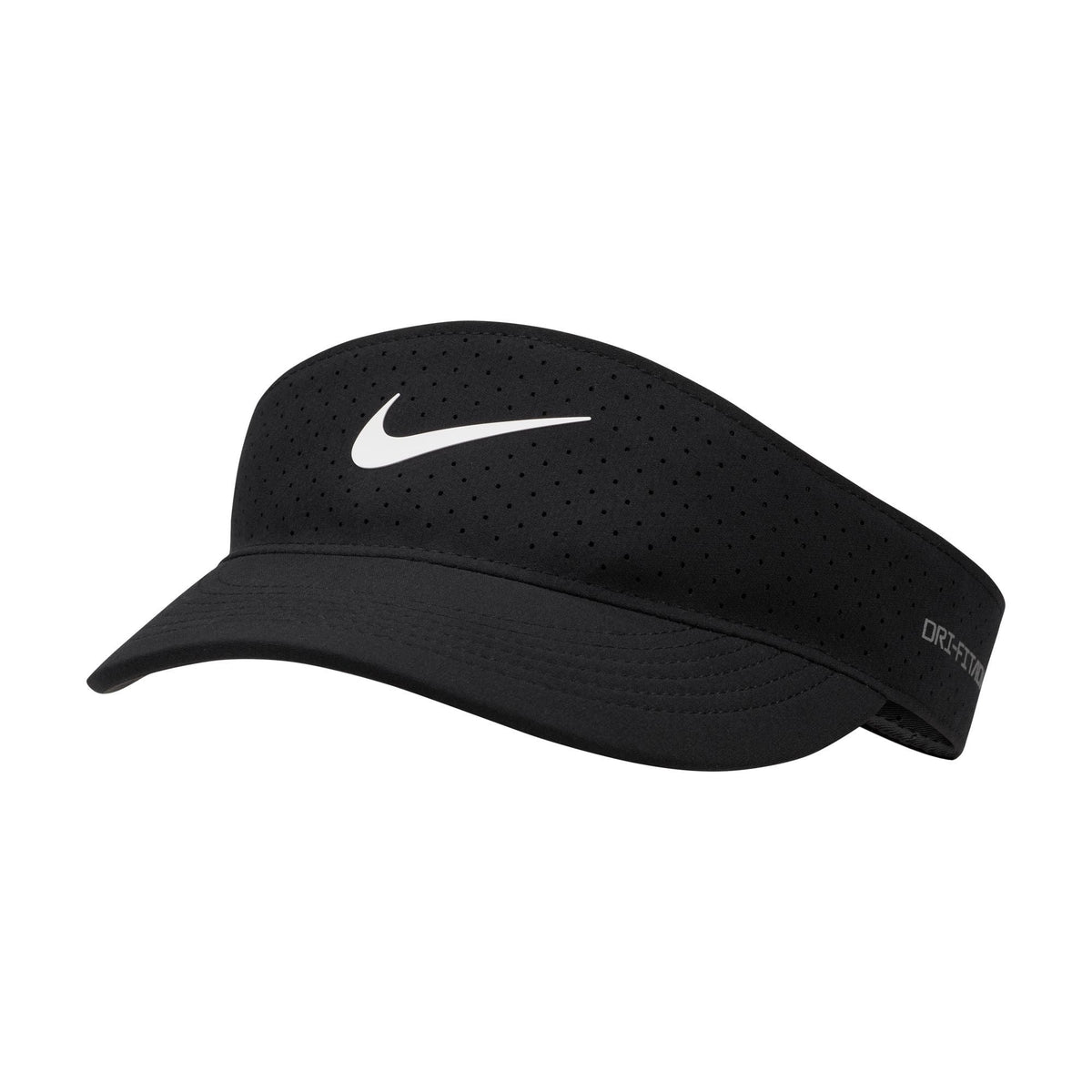 Golf Dri-Fit Visor with Adjustable Closure, Men's/Women's Unisex, Black/White, One Size S6G1 - product image 1