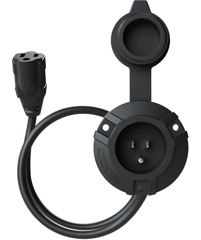 GCP1 AC Port Plug/Power Socket with 16-in Extension Cable, Waterproof H3S4