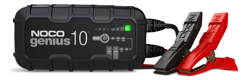 GENIUS10 Smart Battery Charger/Maintainer/Desulfator, 10-Amp, 6V/12V G4I8