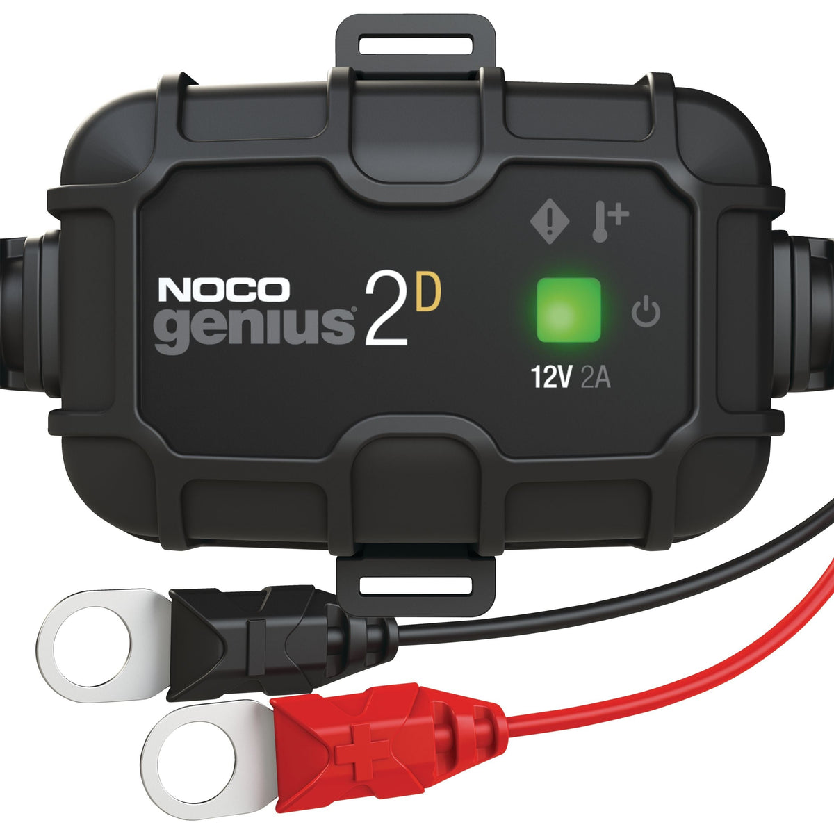 GENIUS2D Onboard Smart Battery Charger/Maintainer/Desulfator, 2-Amp, 12V W8A3 - product image 1