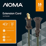16/2 Outdoor Extension Cord, Flexible, 1 Outlet, Green Z5I4 - product image 1