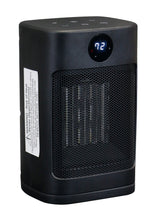 Digital Electric Personal Ceramic Heater with Remote, 1500W, Black J6U0 - product image 2