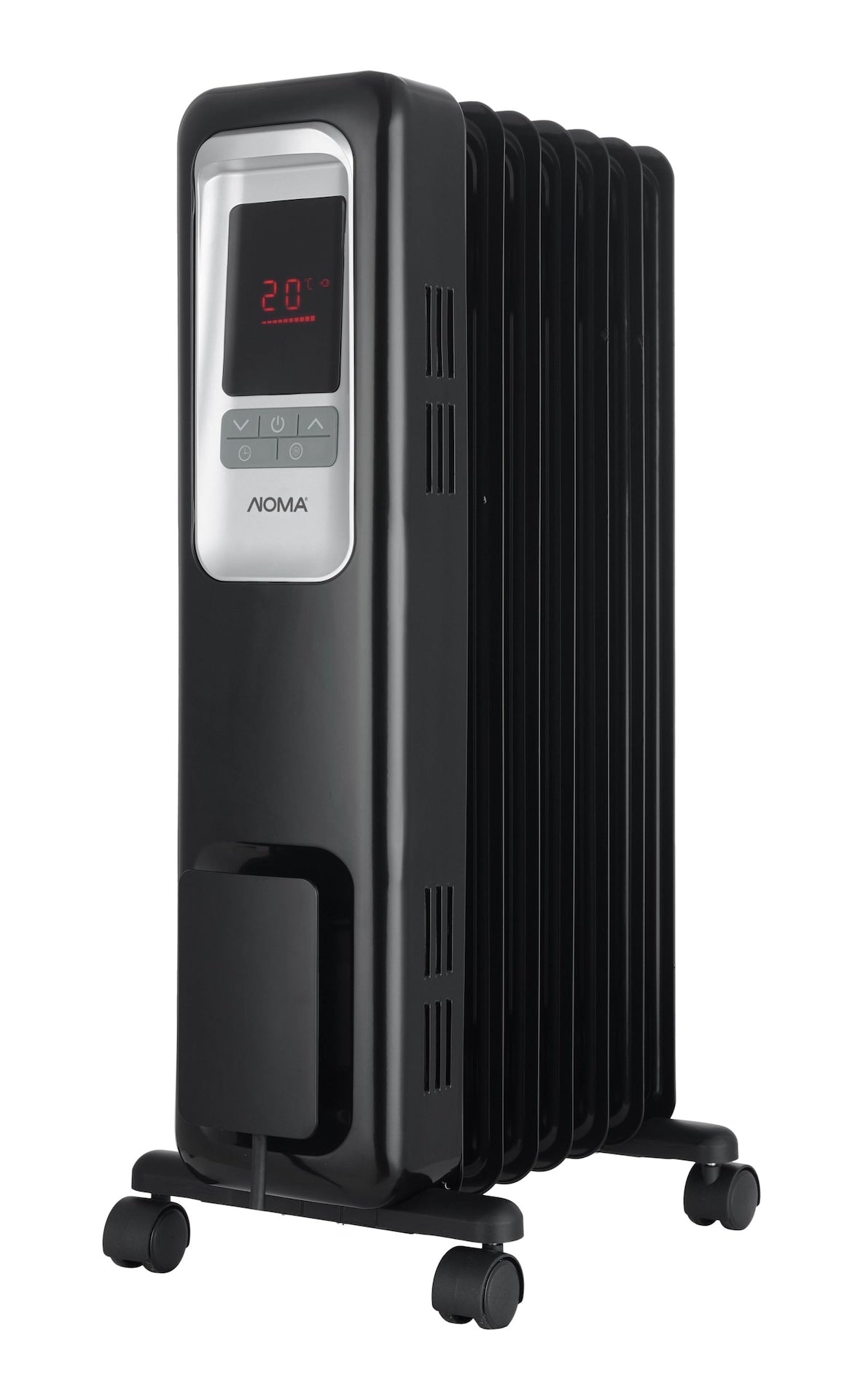 Digital LED Oil Filled Radiator with Adjustable Thermostat T6Q8 - product image 1