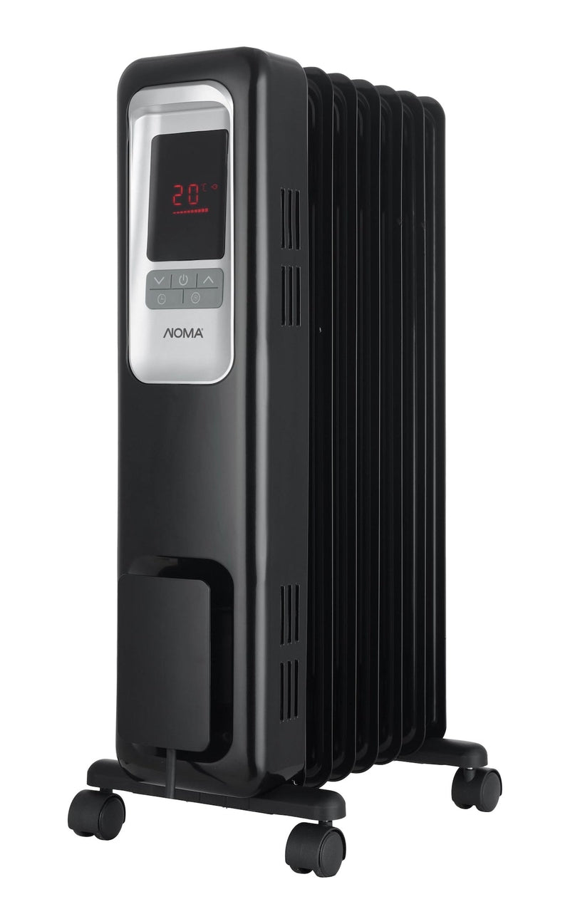 Digital LED Oil Filled Radiator with Adjustable Thermostat T6Q8