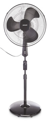 Oscillating Pedestal/Stand Fan with Remote Control, 3-Speed, Black, 18-in N7Z5 - product image 1